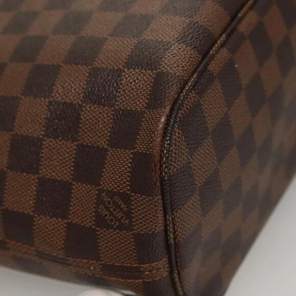LOUIS VUITTON Damier Ebene Neverfull PM Tote Bag N51109 LV Auth 133366 - Picture 5 of 16